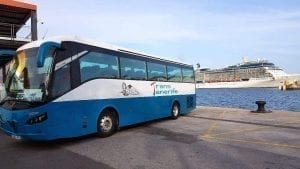 Shuttle Bus von der Südmole, Santa Cruz de Tenerife