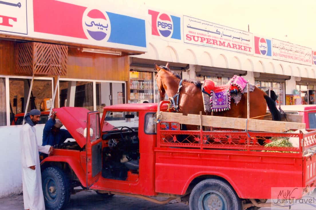 Pick-Up im Oman