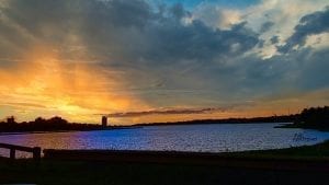 Sonnenuntergang über dem Paradá