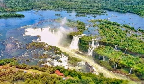Die Iguazú Wasserfälle