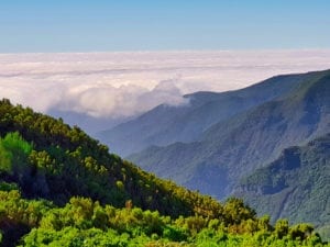 Blick zur Nordküste Madeira