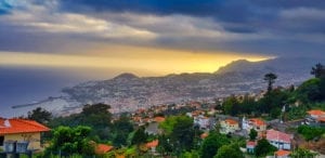 Sonnenuntergang Funchal