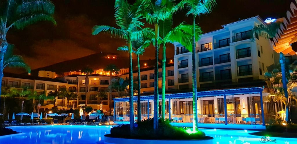 Abends am Pool, Hotel Porto Mare, Funchal