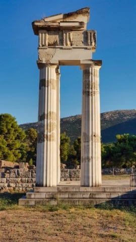 Ruine des Asklepios Tempel