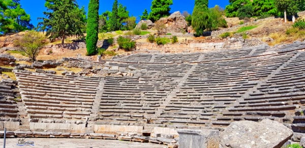 Das Theater in Delphi