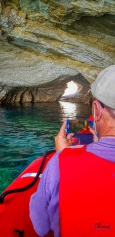Fotos von der Blauen Grotte Zakynthos