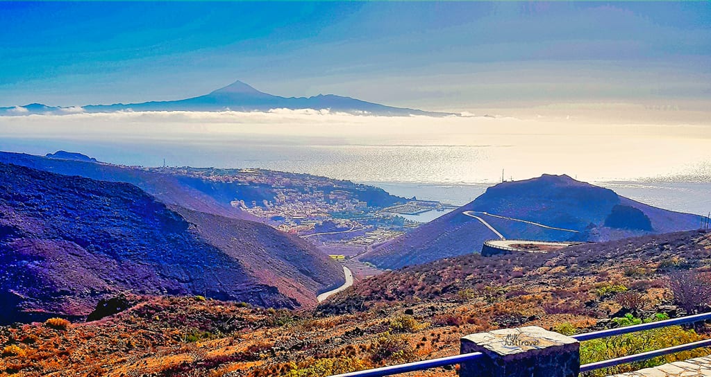 San Sebastian, La Gomera, El Teide