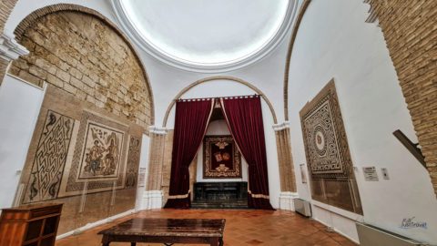 Alcázar Córdoba Ausstellungsraum