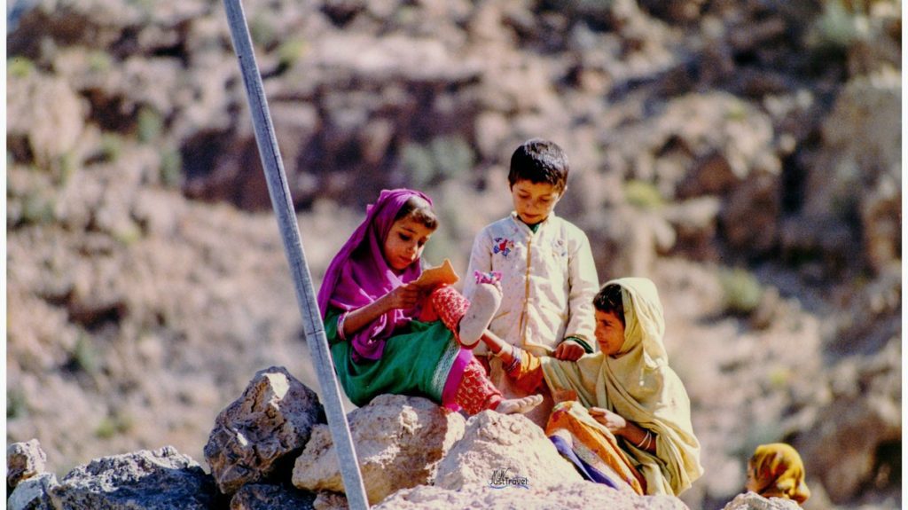 Kinder im Oman