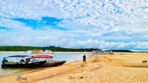 Der Strand von Alter do Chao