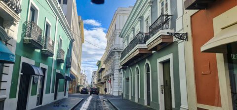 Straßenbild San Juan, Puerto Rico