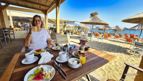 Frühstück am Strand