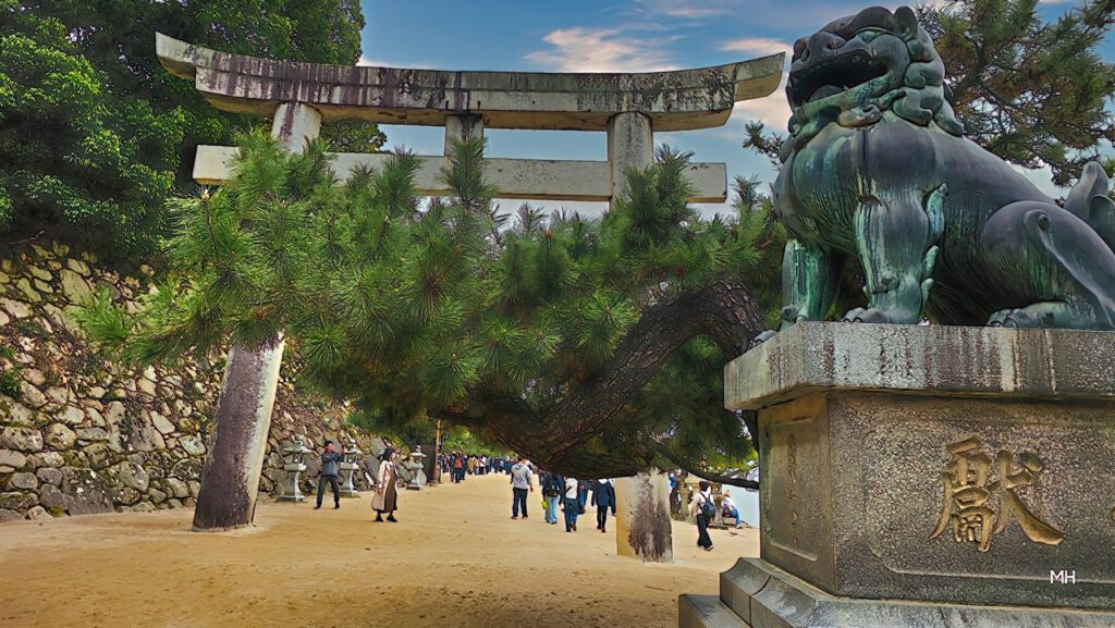 Wie betritt man einen Schrein