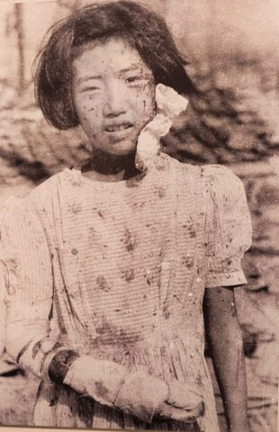 Hiroshima Überlebende Bombenabwurf