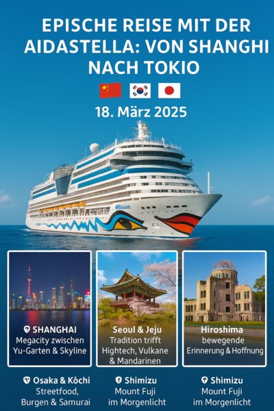 Reise Unsere Kreuzfahrt in Asien