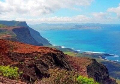 Die nörtliche Küstenlandschaft Lanzarotes